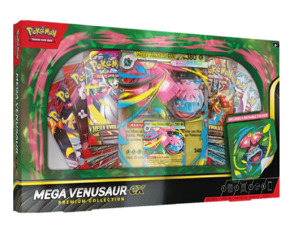 Mega Venusaur ex Premium Collection-Inglés