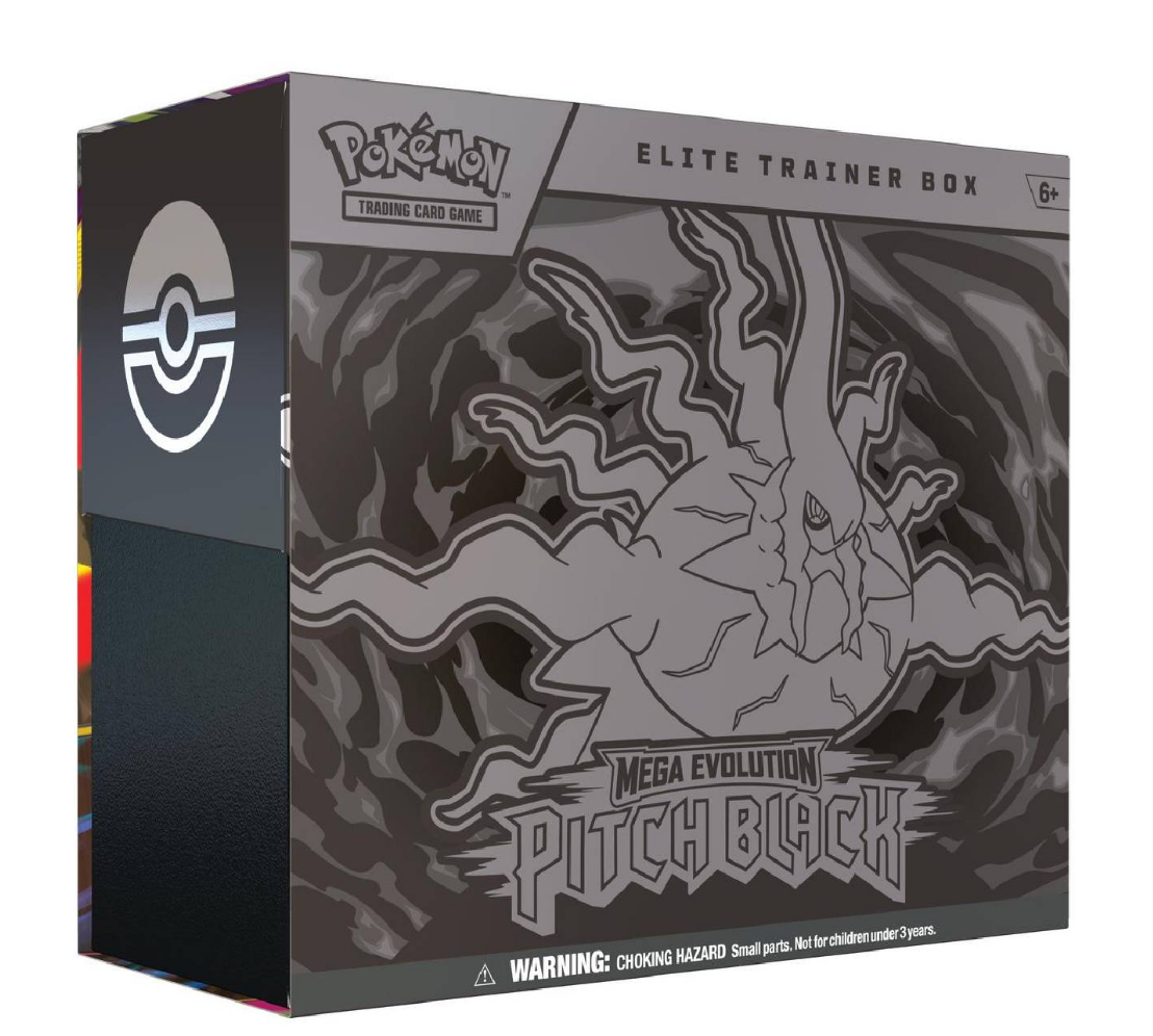 Elite trainer box Mega Evolution Pitch Black-Inglés