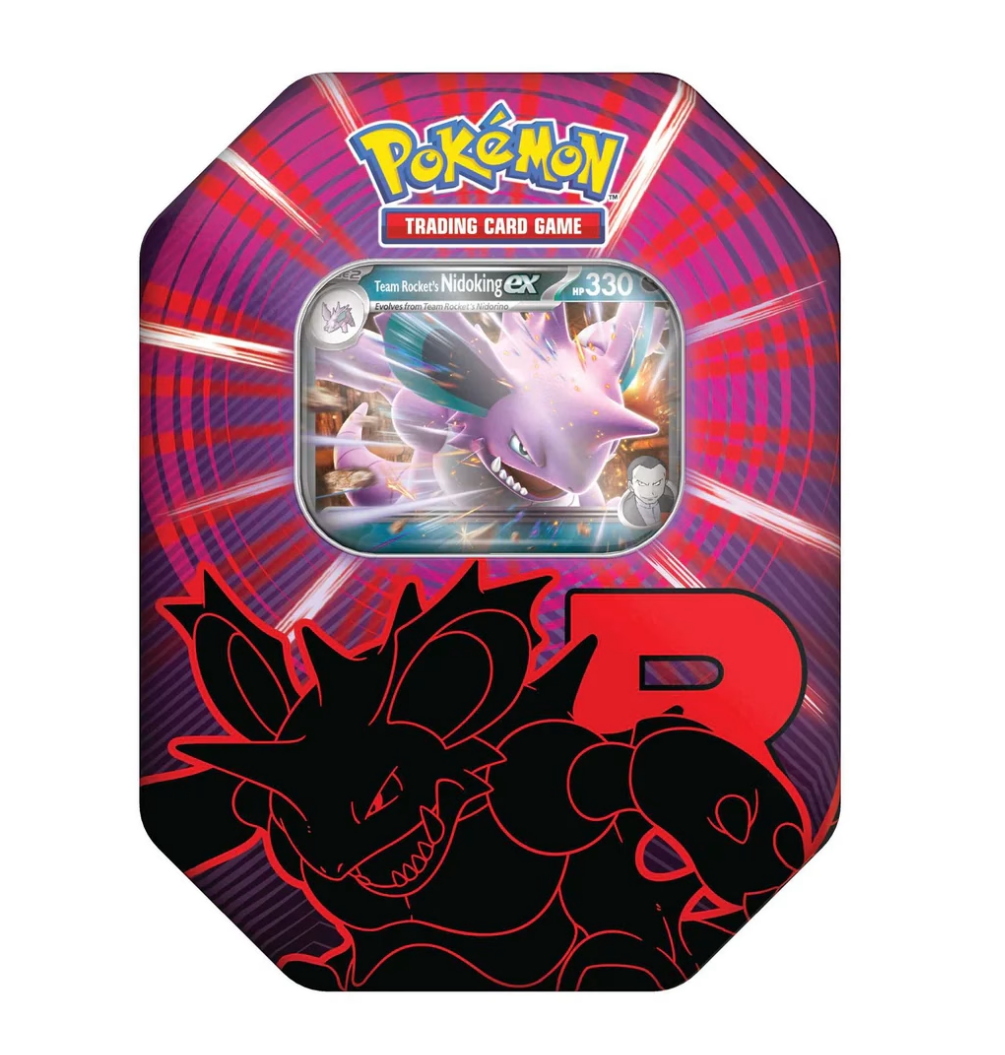 Tins Rocket Nidoking-Inglés